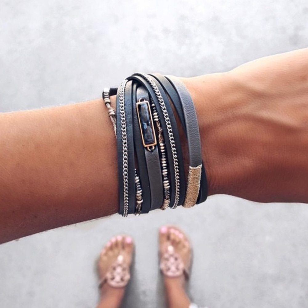 Stella dot yves wrap bracelet